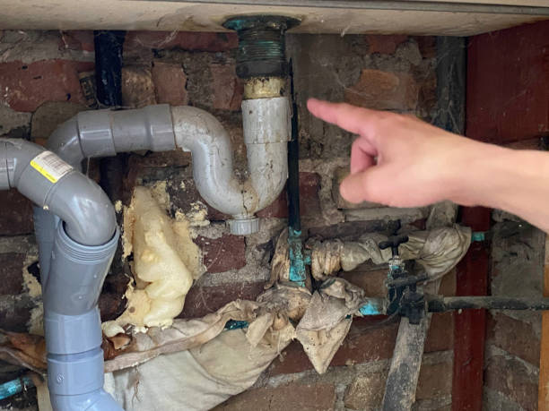 Water damage restoration process in Woodridge, IL